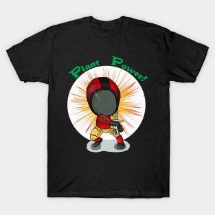 Plant Powered Sword Fighter T-Shirt